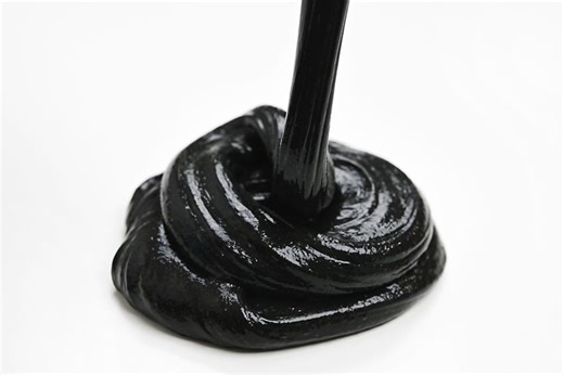 How to Make Black Slime (Glossy, Stretchy & Satisfying)