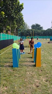 Kids Obstacle Balloon Battle — Who Pops Them All First 🎈 | ChallengeKings #shorts