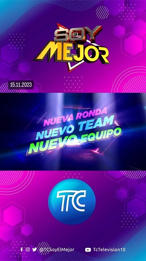 ¡HOY COMENZAMOS LA RONDA DE CAMBIOS! 😱 Una ronda de locura es lo que tendrán que vivir los talentos de @tcsoyelmejor 💥. NUEVA RONDA, NUEVO TEAM, NUEVO EQUIPO 💯 los talentos bailarán con un equipo nuevo al son de la CUMBIA 🪗. HOY 🗓️ A LAS 5:30PM ⏰ SE VIENE LA NUEVA RONDA 🔥 | Soy El Mejor