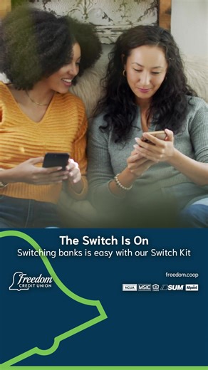 With banks everywhere making big changes, it’s the perfect time to switch to the steady, personal support of Freedom Credit Union. | Freedom Credit Union