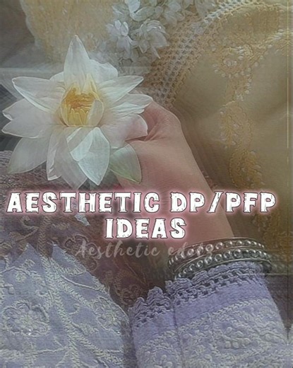 Aesthetic DP/PFP ideas that u can try ✨💗