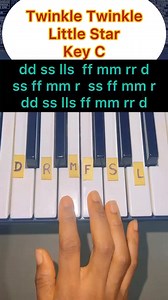 Twinkle Twinkle Little Star: Piano tutorial And Sofa notes, Key C. #childrenrhyme #followers #reels #pianotutorial #public #fyp #viral #hiddentreasuresounds #simplepianolessons #sofanotes #viralvideos #instrumental #fypage #for #foryoupage #foryou #trending | HiddenTreasure Sounds