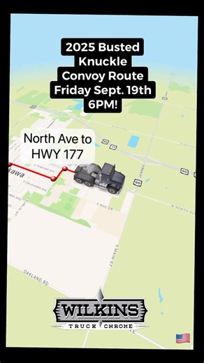 Mercy sakes alive, looks like we’ve got us a convoy! September 19th 6PM #bkts25 #tonkawaok #truckshow | Wilkins Truck Chrome