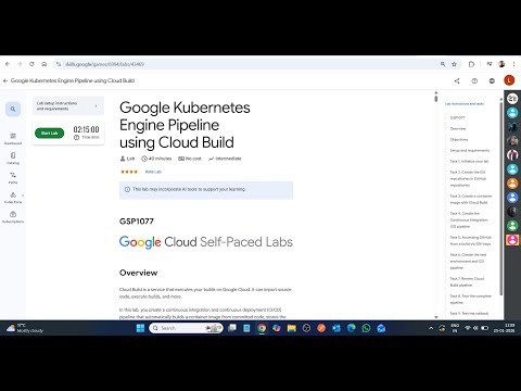 Google Kubernetes Engine Pipeline using Cloud Build || Lab Solution || Google Cloud Arcade 2026