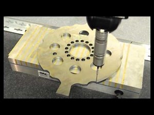 Komplette Messung mit Mitutoyo Koordinatenmessmaschine (KMG) Crysta Apex C 9166