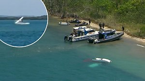 Pilot and passenger lucky to be alive after seaplane accident