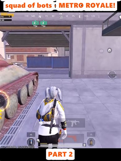 Squad of Bots in Metro Royale - Gameplay Insights