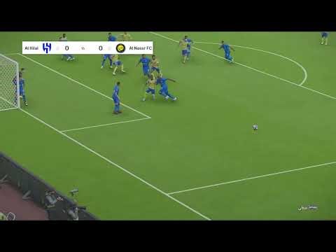 الهلال و النصر | لعبة محاكاة مباراة اليوم | LIVE pes 21