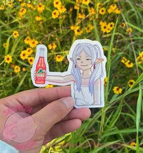 Frieren Jarritos - Waterproof Vinyl Sticker - Gloss Finish - Anime Manga Beyond Journey's End Latino Mexican Water Bottle Laptop Decal Gift - Etsy