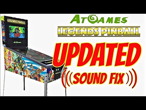 NEW Atgames Pinball UPDATED Sound Fix CHEAP & EASY