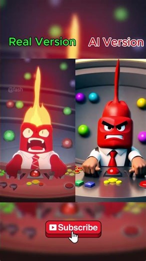 Riley gets Angry (Inside Out Animation) | AI Version #insideout2