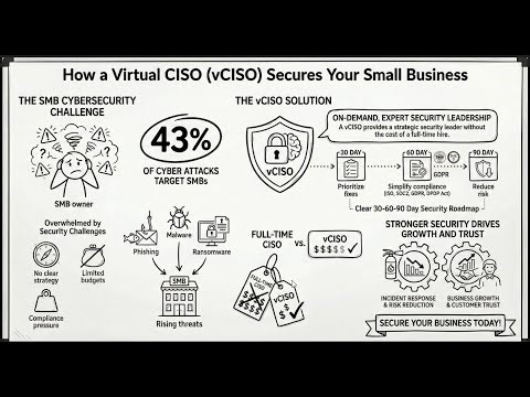 vCISO Explained: Cybersecurity Made Simple for SMBs & Start-ups