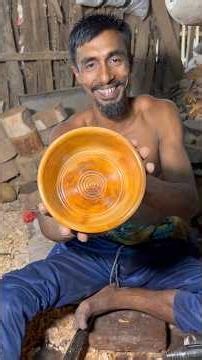 Turning a Raw Log Into a Stunning Wooden Bowl | Satisfying Woodworking.