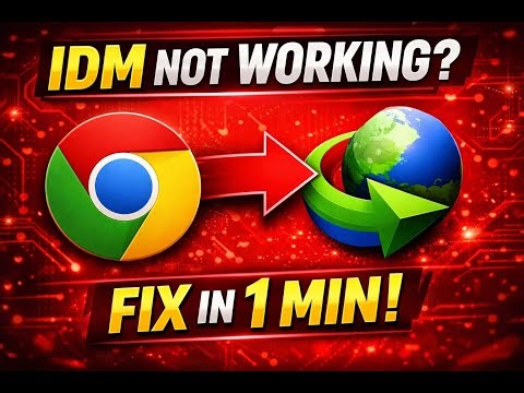 How To Add IDM Extension in Google Chrome.!