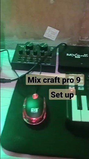 mixcraft pro 9 set up