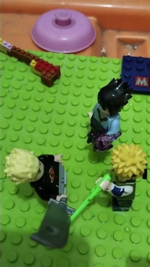 akatsuki vs naruto, minato, sasuke #lego