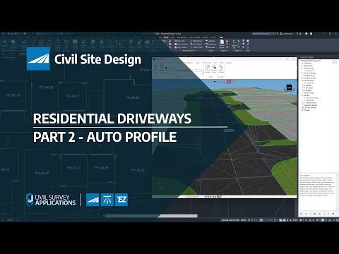 Tutorial | Dynamic Driveway Grading Surface Reference (Part 2/4)