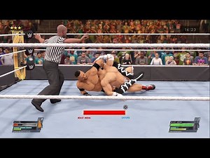WWE 2K22 - Online match : Dragon sleepers and other submissions ! Male Fighting / Wrestling