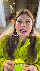 2.7K views · 815 reactions | 3 ways to grip the changeup: circle change, horseshoe or handshake, and flip. There are many ways to grip it!!! The first one is the way I throw my changeup. #changeup #grip #fastpitch #softball #pitching | Pitching Coach Emily | Facebook
