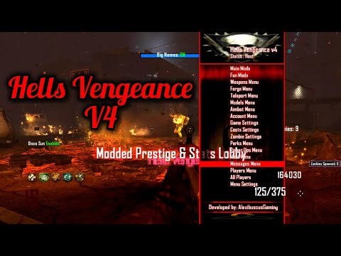 BO2 | TU18/1.19 | Hells Vengeance v4 | Zombies | GSC Mod Menu | (CFW/RGH/JTAG) [+Download]