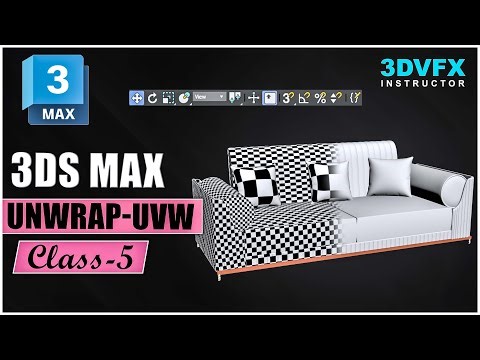 Master UVW Unwrapping for Sofas in 3ds Max | Beginner's Guide