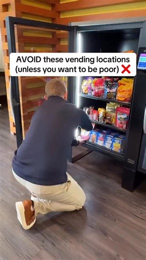 Here are 30 low-risk, profitable vending locations in your city: 1. Gyms 2. Hotels 3. Airports 4. Casinos 5. Libraries 6. Museums 7. Aquariums 8. Public parks 9. Gas stations 10. Warehouses 11. Barbershops 12. Laundromats 13. Music venues 14. Bowling alleys 15. Movie theaters 16. Public beaches 17. Shopping malls 18. Car dealerships 19. College campus 20. Train/Bus station 21. Community pools 22. Amusement parks 23. Convention centers 24. Senior care facilities 25. Apartment complexes 26. Sports