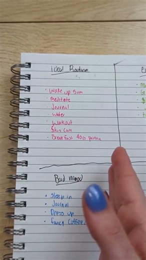 Comment "4x4" and I'll send my free 4x4 method worksheet so you can create you own 4x4 morning
