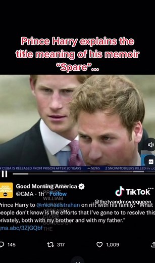 Prince Harry Sit Down Interview: Decoding the Title 'Spare'
