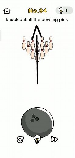 brain out level 84 knock out all the boiling pins solution walkthrough #brainoutlevel