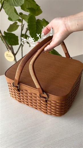 【道具箱できた！】#かわいい #裁縫箱#ハンドメイド#handmade #youtubeshorts【かご屋「tete」】