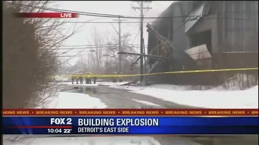 Maurielle Lue Fox 2 News is at the scene where a building exploded in Detroit earlier this morning. At least one person has been transported to the hospital. | FOX 2 Detroit