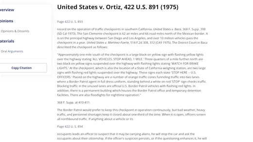 What Happens When You Refuse a Border Patrol Search？ [5] | San Joaquin Valley Transparency