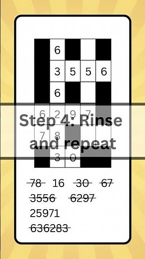 Learn Number Fill-Ins Quickly! 🔢 Puzzle Tutorial #brainpuzzle #brainteaser #dailychallenge