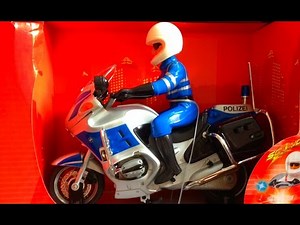 Police motorcycle Kids Toys