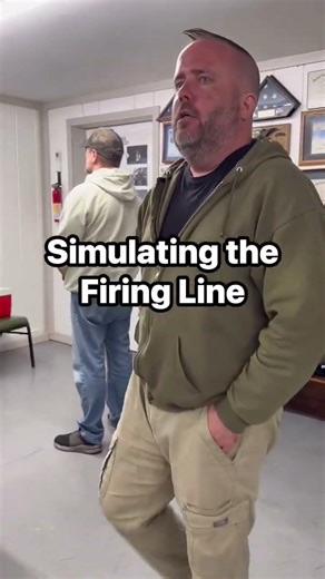 Firing line simulation - prepping our students for qualification