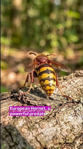 THIS Hornet Is NOT What You Think 😳 | European Hornet 360° | Vespa crabro