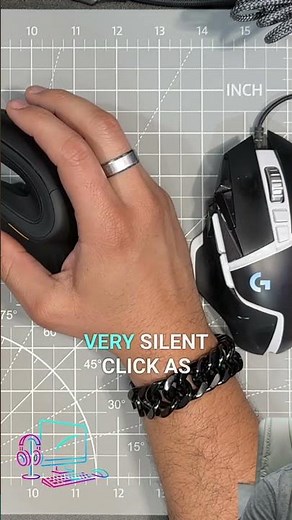 Hear the SILENCE: Mouse Click TEST! You Won't Believe The Difference! #shorts
