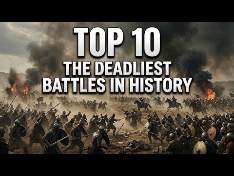 Top 10 Deadliest Battles in History… Millions Died 😳