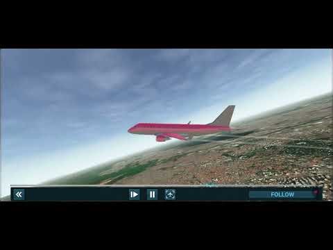 Flight Ted Striker Airlines EMBRAER 170 FULL TAKEOFF Sao Paulo 🛫 Santiago