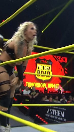 Heather Reckless clashes with Gisele Shaw! #tnawrestling #prowrestling #impact | TNA Wrestling
