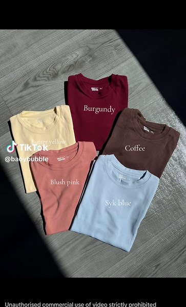 Kaos Press Body Colors: Burgundy, Coffee, Sky Blue & More