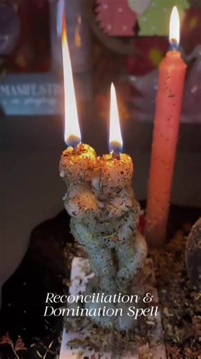 🕯️✨ Reconciliation & Domination Spell ✨🕯️ This powerful dual-intention spell blends healing with influence—perfect for those seeking both emotional reunion and control over a strained relationship dynamic. 💗 Reconciliation: This part of the work opens the heart, softens grudges, and invites someone back into your life with peace and understanding. It’s about restoring bonds and aligning emotions. 🔮 Domination: Once the heart is open, this layer helps guide their thoughts, decisions, or behav