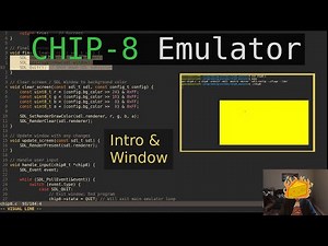 CHIP-8 Emulator p1: Intro & Window Setup (C / SDL2)