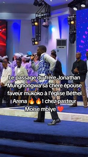 Passage de Jonathan Munghongwa et Faveur Mukoko à Béthel Arena