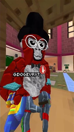 fan code monkey blocks CODE GDOGE #gorillatag #vr #shorts
