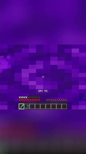 Nether Portal Chaos: Ghast Death on Day 93! #shorts