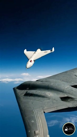 Shahed 136 Hits $2 Billion B-2 Spirit! 💥✈️ #military #aivideo