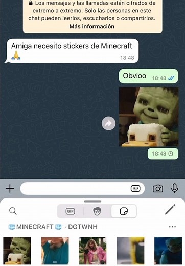 Stickers de Minecraft: Descarga y Códigos