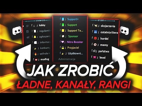 JAK ZROBIĆ IDEALNY SERWER DISCORD? 🔥 NAJWAŻNIEJSZA SERIA NA TYM KANALE [1/8]