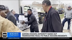 2K views · 44 reactions | OUR AURORA: We had a great time joining the team at Aurora Housing Authority and Top Box Foods to distribute turkey meals at Southwind, Maple Terrace, Eastwood, Indian Trail and Centennial House. Have a great Thanksgiving, everyone! Thanks for the pre-coverage, Fox 32 Chicago and for the coverage CBS Chicago! | City of Aurora, IL, Government | Facebook